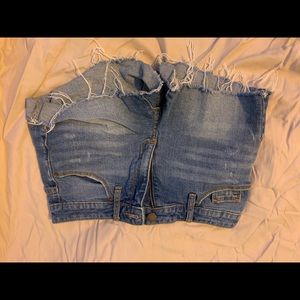 Jean shorts